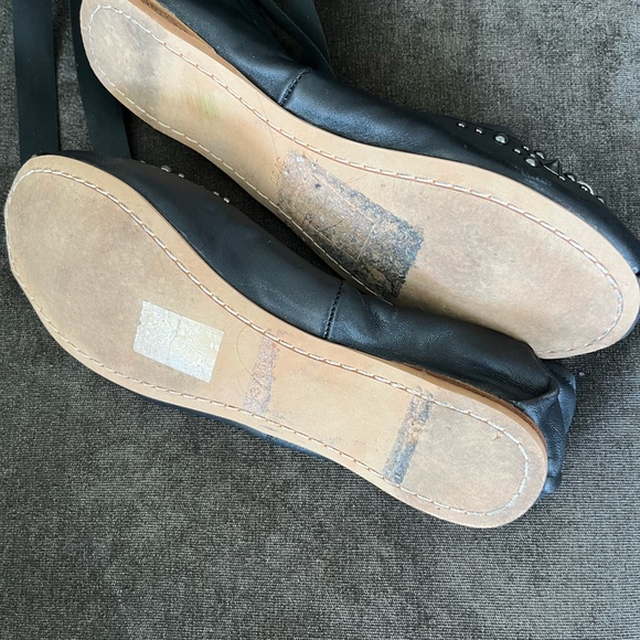 Black/silver Ballet flats - Picture 3 of 4